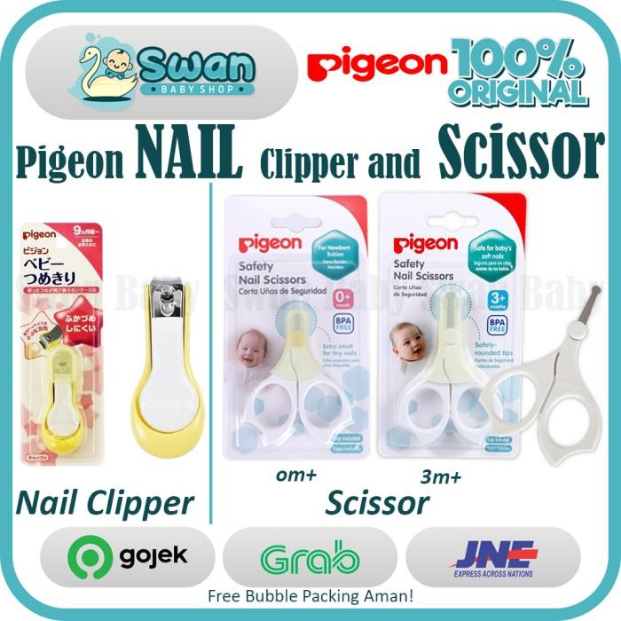 Gambar NEW PRODUCT PIGEON NAIL CLIPPER AND NAIL SCISSOR FOR BABY BABYSTORE. - Nail Clipper dari Babystore. undefined Tokopedia