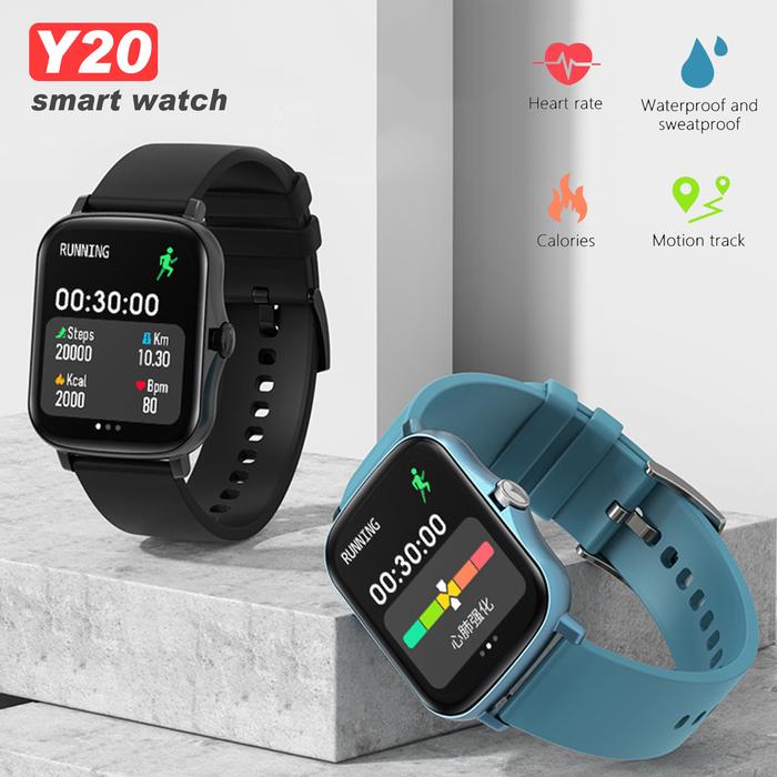 Jual YE Y20 Smart Band Bluetooth Blood Pressure Wristband IP67