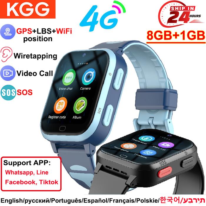 Watch Wifi Smart Watch A36e Jual YE ROM 8GB 4G Kids Smart Watch
