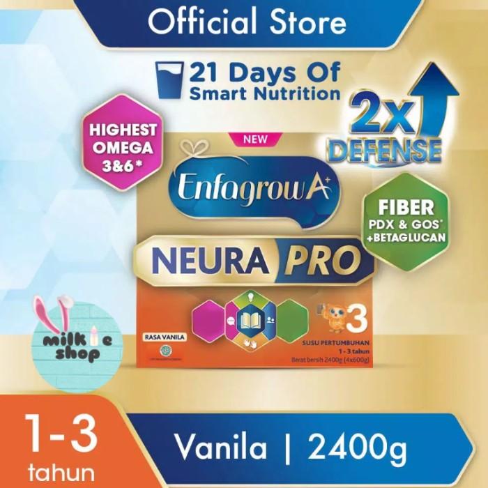 Gambar PPC ENFAGROW A+3 VANILA 2400 GRAM (NEURAPRO) dari mijla undefined Tokopedia