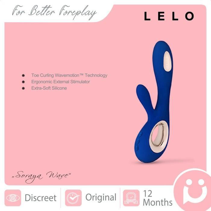 Gambar READY STOK- Sexy Toys Lelo Soraya Wave, Gspot & Clitoral Dual Massager - Midnight Blue dari Taaku Market undefined Tokopedia