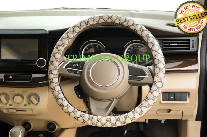 Gambar Cover Stir Sarung Stir Penutup Stir Mobil Daihatsu Sigra Motif BatikGG - Hijau dari Trimitra Group undefined Tokopedia