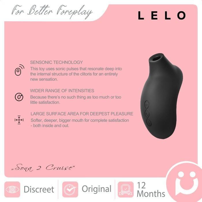 Gambar READY STOK- Sexy Toys Lelo Sona 2 Cruise, Clitoral Air Pulsation - Black dari Taaku Market undefined Tokopedia