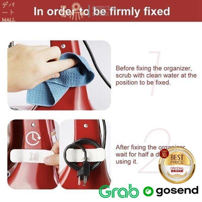 Gambar Ready cord organizer for kitchen appliances ORIGINAL DP - BELI 20 PCS dari mozzambut undefined Tokopedia