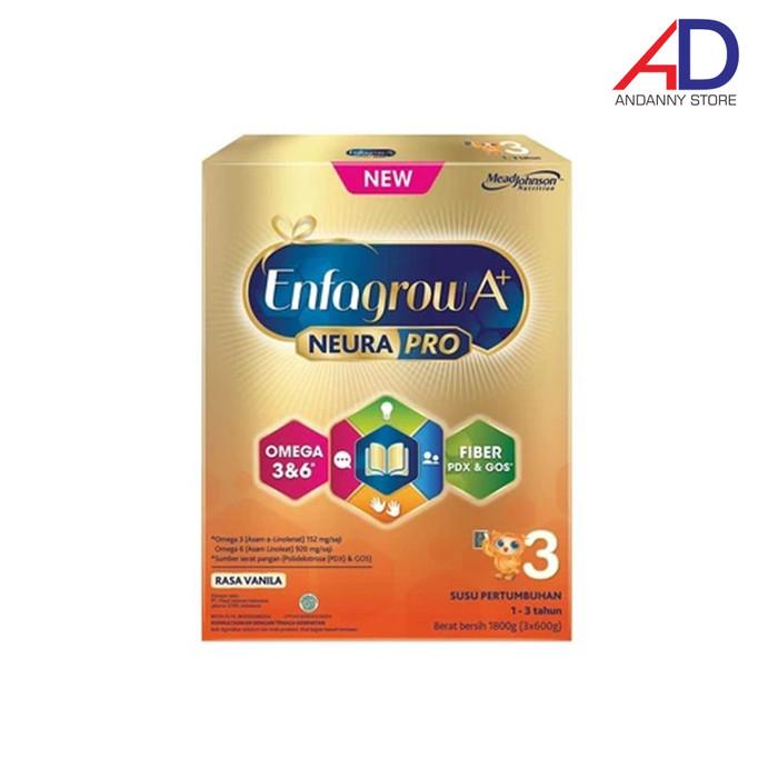 Gambar PPC ENFAGROW A+ 3 1800GR 1,8KG (1-3 TAHUN) / SUSU FORMULA ENFAGROW dari mijla undefined Tokopedia