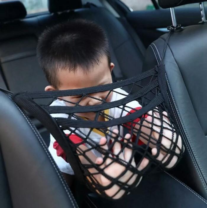 Gambar Terbaik Car Seat Partition Grid Basket ORIGINAL DEPATO dari mozzambut undefined Tokopedia