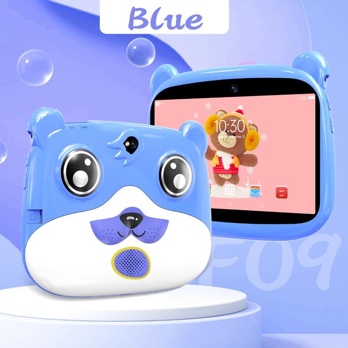 Gambar Hancdon 10Inch Tablet Anak Android Murah 5G Kids Tab Baru Ram 3/64G - F09-Biru dari Sinar Cellulerku undefined Tokopedia