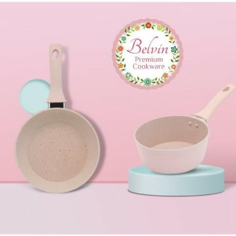 Gambar NEW PRODUCT BELVIN COOKWARE PANCI SET MPASI BABY BAYI SUSU FRY PAN - pink, 14cm saucepan dari Hasnaon undefined Tokopedia