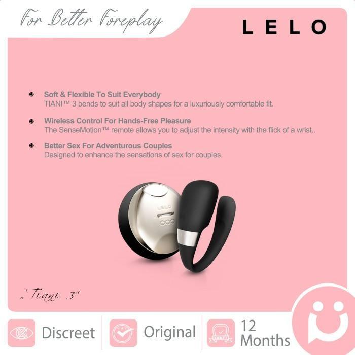 Gambar READY STOK- Sexy Toys Lelo Tiani 3, Wearable Couple Vibrator With - Black dari Taaku Market undefined Tokopedia