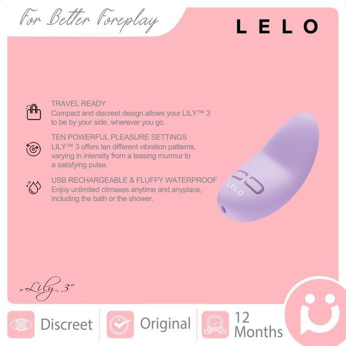 Gambar READY STOK- Sexy Toys Lelo Lily 3, Personal Powerful Mini Vibrator - Calm Lavender dari Taaku Market undefined Tokopedia