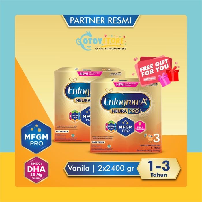 Gambar PPC Enfagrow A+3 Vanila 2400g x 2 kotak (4800gram) dari mijla undefined Tokopedia