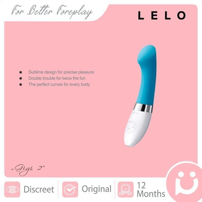 Gambar READY STOK- Sexy Toys Lelo Gigi 2, Clitoral & Gspot Vibrator (Untuk - Turquoise Blue dari Taaku Market undefined Tokopedia
