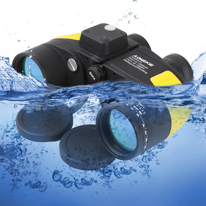 Gambar Aomekie 7X50 Binoculars Rangefinder Compass Hunting Boating Military dari houselet undefined Tokopedia