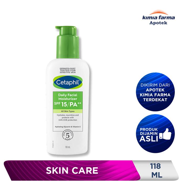 Gambar CETAPHIL DAILY MOISTURIZER SPF-15 118 ML / PELEMBAB WAJAH dari Kimia Farma Apotek Official undefined Tokopedia