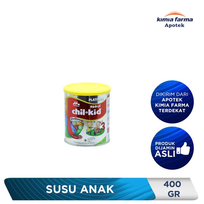 Gambar CHIL KID PLATINUM MORICARE VANILA 400 GR / SUSU ANAK / KIMIA FARMA dari Kimia Farma Apotek Official undefined Tokopedia