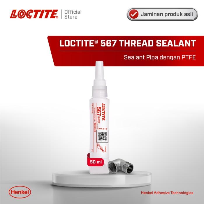 Gambar Henkel LOCTITE 567 THREAD SEALANT Seal Pipa Pencegah Kebocoran 50 ml dari Omar market 3 undefined Tokopedia