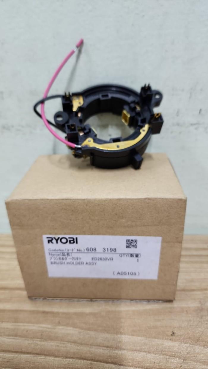Gambar Spare Part Power Tool (ED-2630VR) 6083198 - Brush Holder Assy Kyocera Ryobi dari KC TOOL undefined Tokopedia