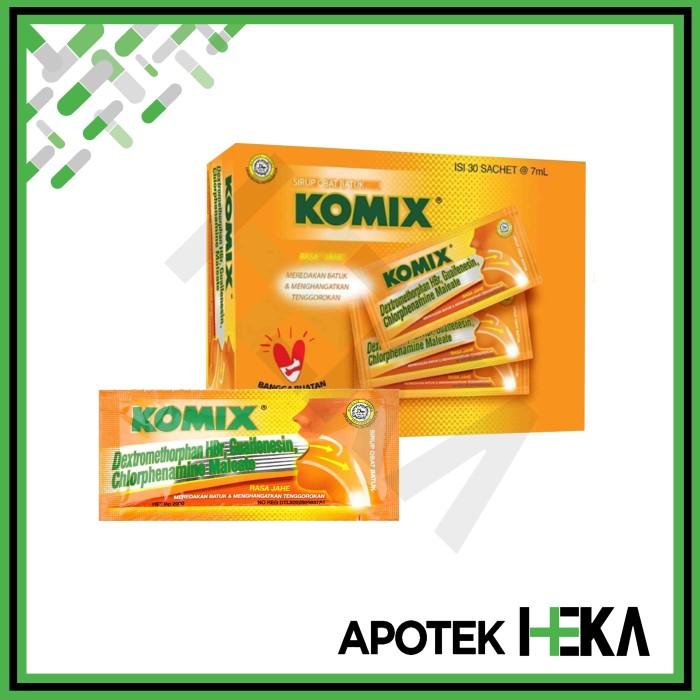 Gambar Komix Rasa Jahe Box isi 30 Sachet - Meredakan Batuk Limited dari nindira jkt undefined Tokopedia