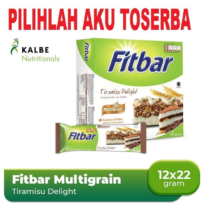 Gambar MK1 Fitbar TIRAMISU DELIGHT Multigrain Cereal Bar isi 12 - (HARGA 1 dari IBNUYOGIANTARE521 undefined Tokopedia