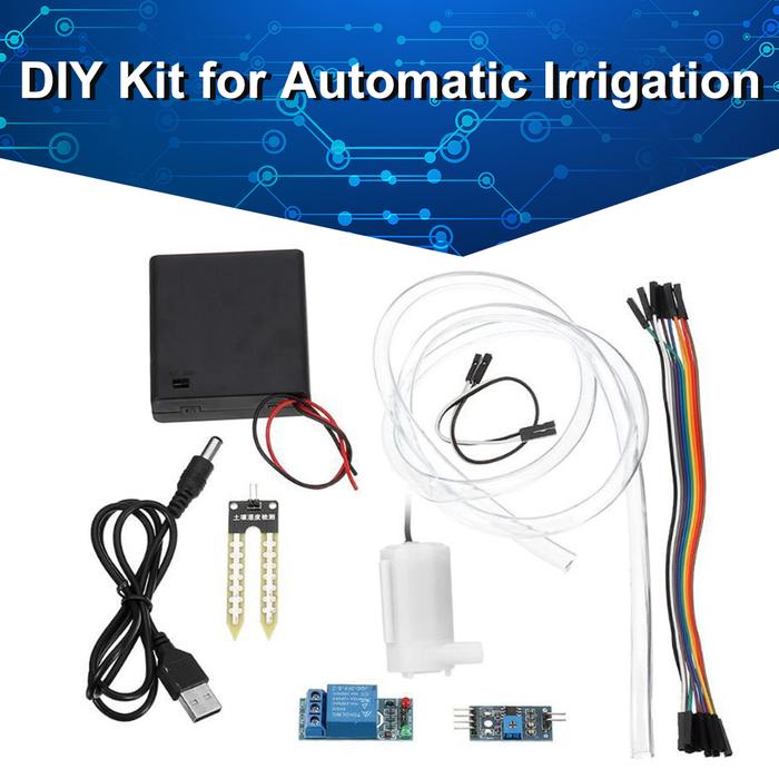 Gambar Pompa Air Mini otomatis Arduino, Kit irigasi otomatis DIY, pompa air dari kiyakh undefined Tokopedia