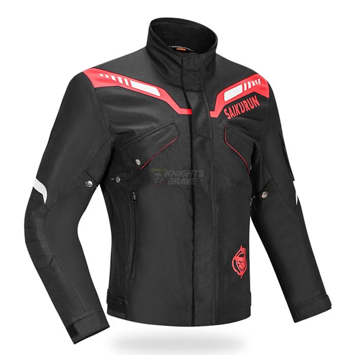 Gambar Jaket Motor Tahan Air + Pelindung Celana Setelan Pakaian Touring Set - SQ-002 Black Jacket, XL dari YASO MOTO undefined Tokopedia