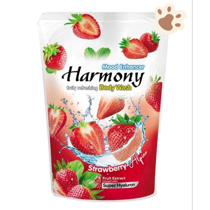 Gambar Harmony Body Wash Reffil 400ml - strawberry dari Restu Surabaya undefined Tokopedia