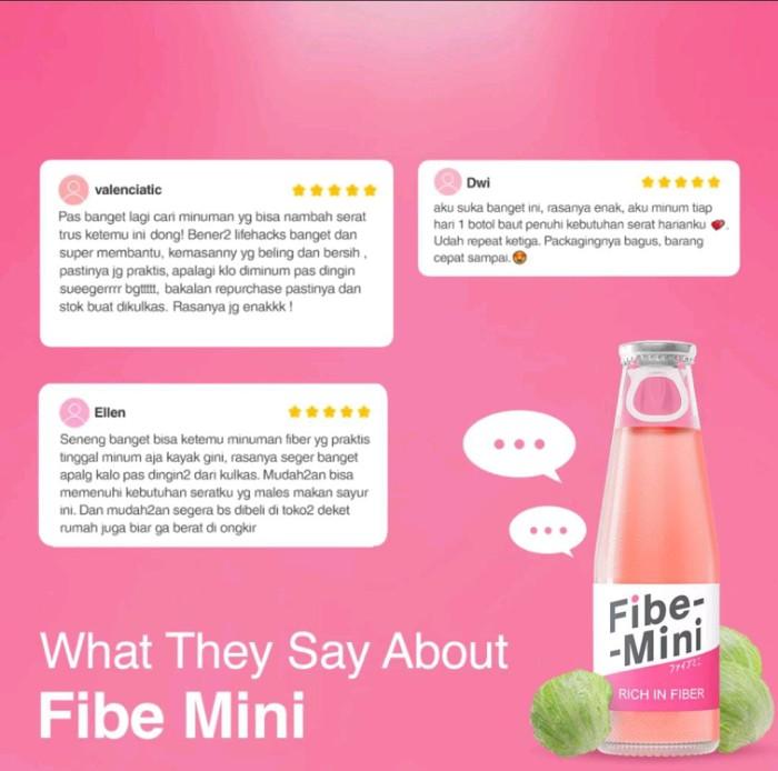 Gambar Fibe Mini Minuman Berserat Serat Untuk Kesehatan Pencernaan Lancar Bab dari BS_ID undefined Tokopedia