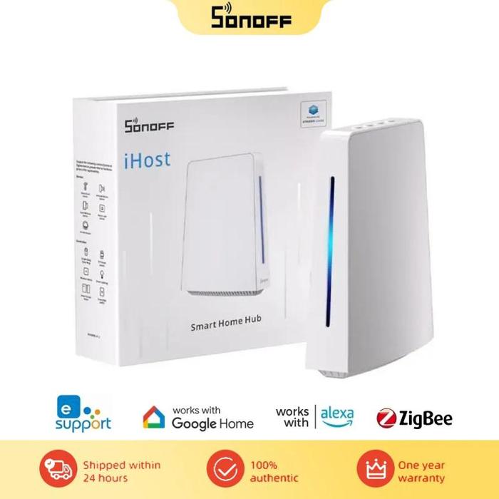 Gambar SONOFF iHost Smart Home Hub AIBridge 2GB/4GB Zigbee Gateway Private Local Server Compatible with Wi-Fi LAN devices Open API dari pincok pecel undefined Tokopedia