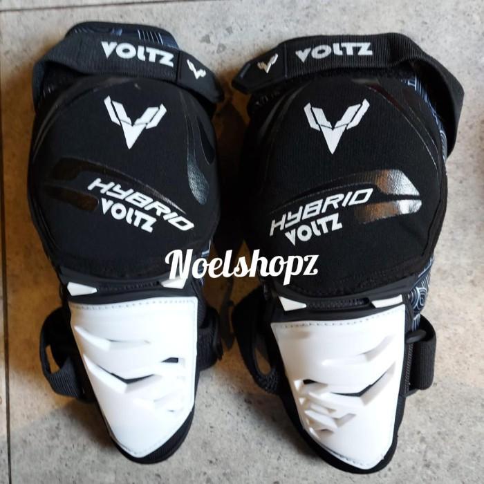 Gambar Spesial Knee Pad Protector Voltz Mirip Leatt 3D Hybrid - Putih dari lujengsale undefined Tokopedia