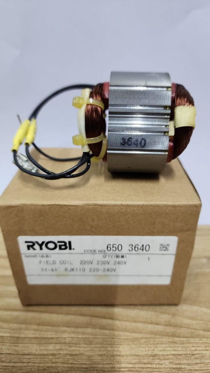 Gambar Spare Part Power Tool (RJK-110) 6503640 - Field Coil 220V.230V.240V Kyocera Ryobi dari Universal Hardware Mall undefined Tokopedia