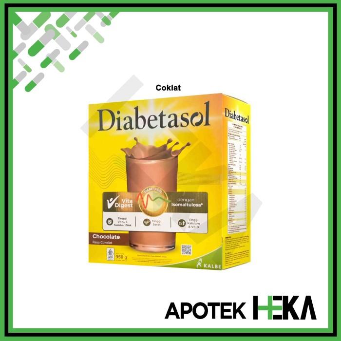 Gambar Diabetasol 950 g - Susu Nutrisi Khusus Diabetes - Coklat dari CV Rainbow Galery undefined Tokopedia