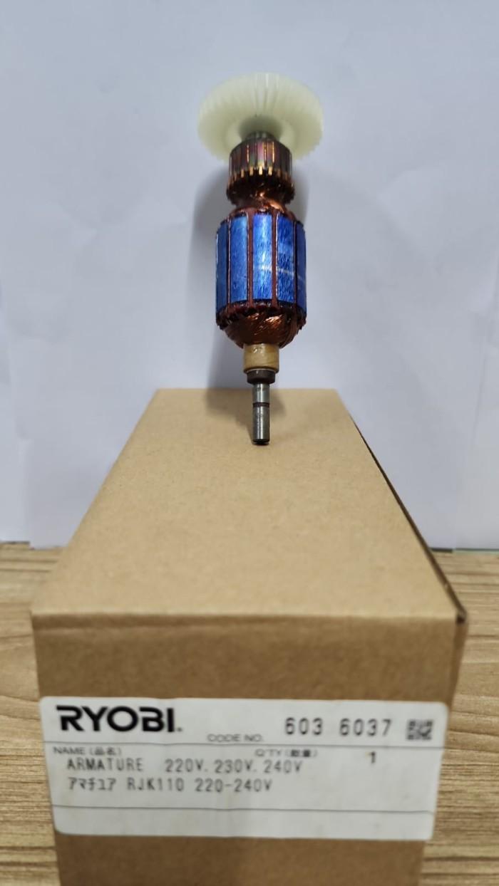 Gambar Spare Part Power Tool (RJK-110) 6036037 - Armature 220V.230V.240V Kyocera Ryobi dari Universal Hardware Mall undefined Tokopedia