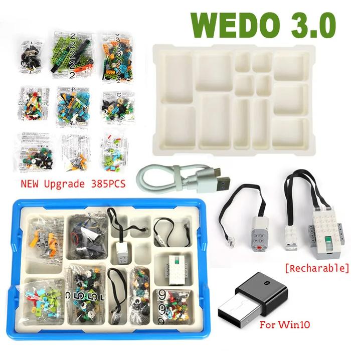 Gambar LL New Technical Parts Wedo 3.0 Robotics Construction Set Building B dari LunaLoomm undefined Tokopedia
