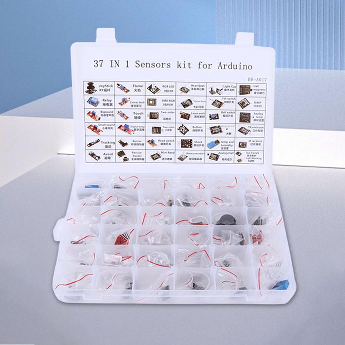 Gambar 37-in-1 Arduino DIY Sensor Kit for IoT Robotics and Automation dari Swastika Superstore undefined Tokopedia