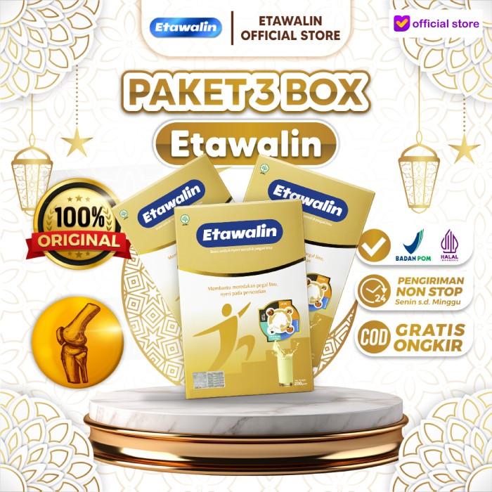 Gambar 3 Box Etawalin - Susu Kambing Etawa 100% Original atasi Nyeri Sendi dari Gerai Galaxy undefined Tokopedia