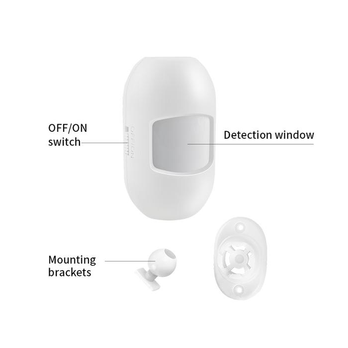 Gambar CN Tuya WiFi GSM Alarm System 433MHz Home Burglar Security Alarm dari jatim pulsa2 undefined Tokopedia