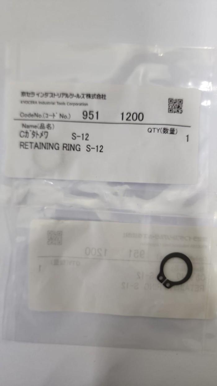 Gambar Spare Part Power Tool (CH-485) 9511200 - Retaining Ring S-12 Kyocera Ryobi dari Mega Teknik undefined Tokopedia