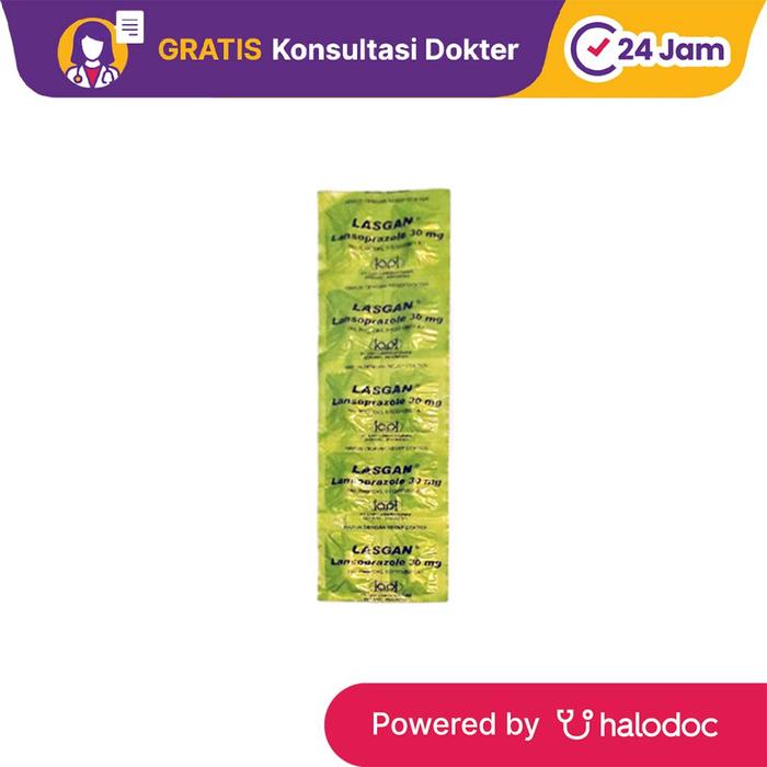 Gambar Lasgan 30 mg 10 Kapsul - ED Dekat September 2024 dari Apotek Halomedika Kp Rambutan undefined Tokopedia