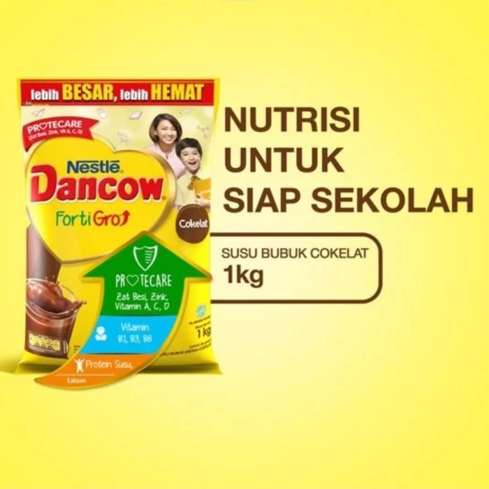 Gambar Nestle Dancow FortiGro 1 kg 1kg Usia sekolah coklat instan susu pouch - Instant dari storenava undefined Tokopedia