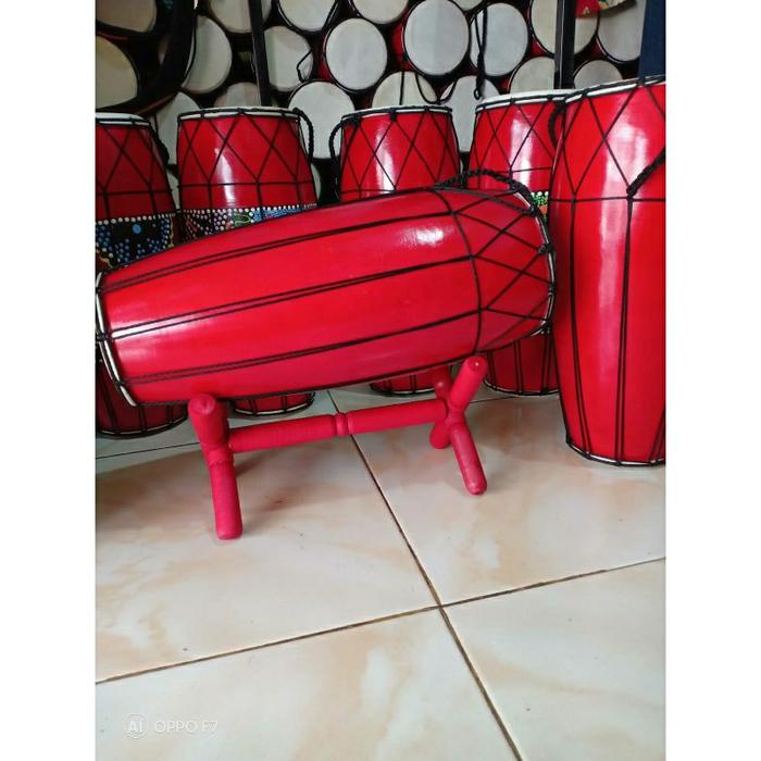Gambar MAINAN KENDANG ANAK UKUR 30CM,ALAT MUSIK TRADISIONAL JARANAN - Polos dari C Supermarket undefined Tokopedia