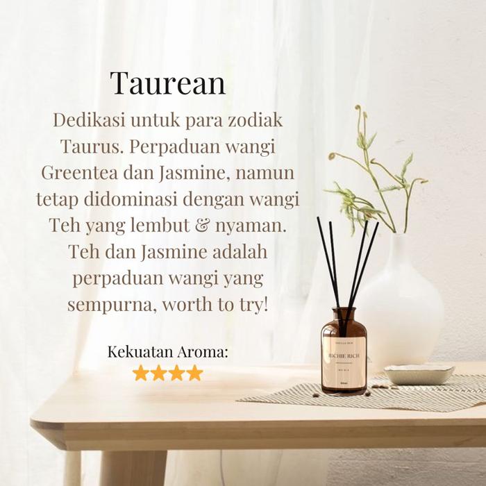 Gambar MURAH Basic Reed Diffuser by Oscilla - Taurean dari Toko Mukti Bakti undefined Tokopedia