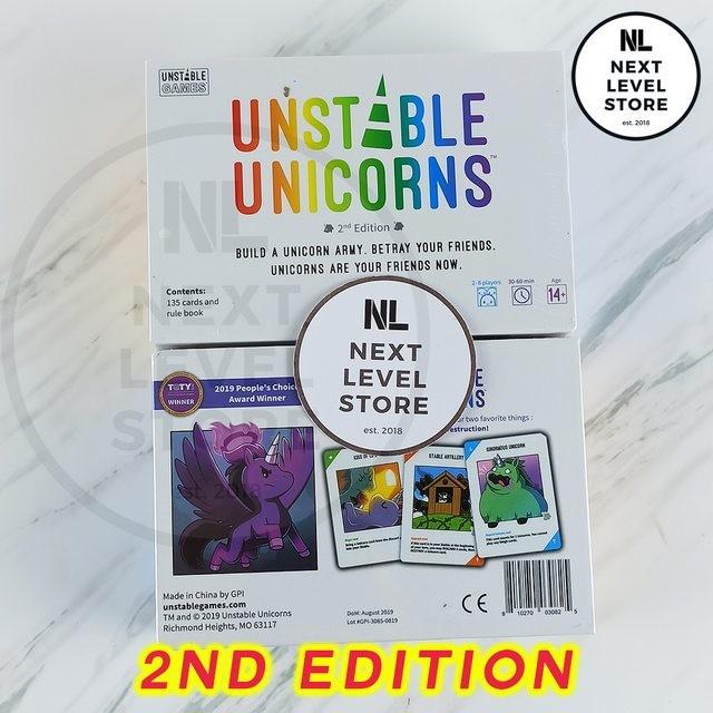 Gambar RN1 Unstable Unicorns 2nd Edition Board Games Unicorn Card Game - dari NisaAmelia09 undefined Tokopedia