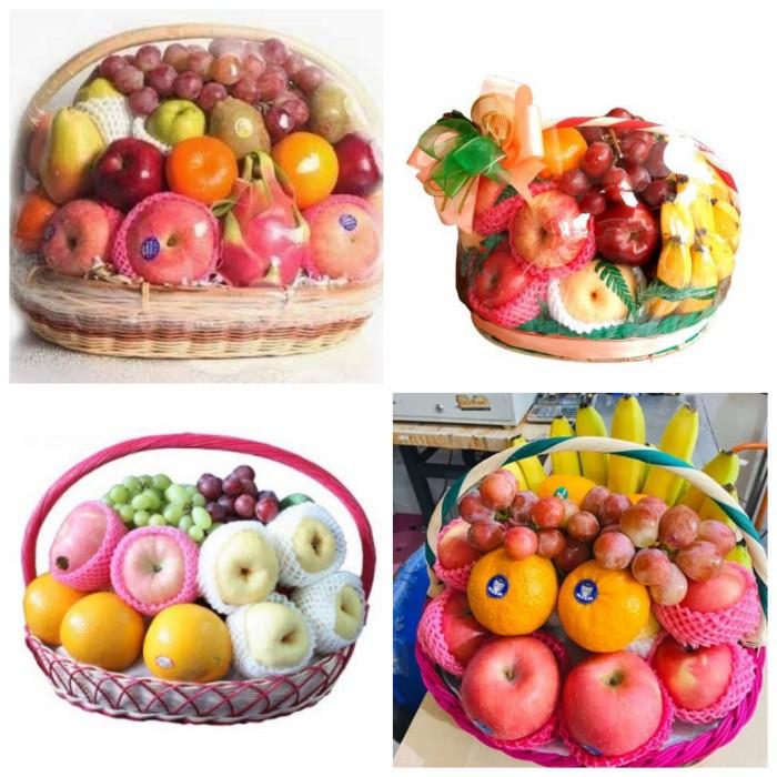 Gambar ORIGINAL PARCEL Buah Segar / Bingkisan Buah / Buah Hantaran Free Kartu Ucapan - S100% NEW - S dari Salsa food &amp; drink undefined Tokopedia