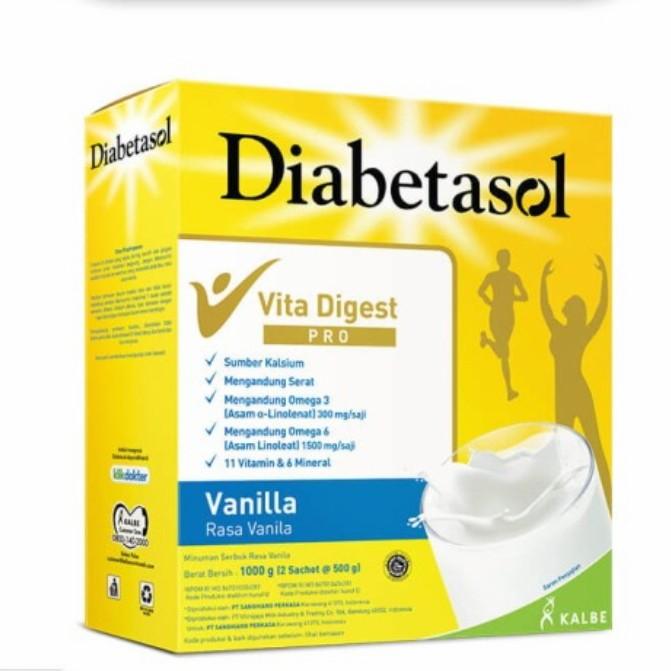 Gambar SUSU DIABETASOL VANILA 1KG VANILA dari yoju cookis undefined Tokopedia
