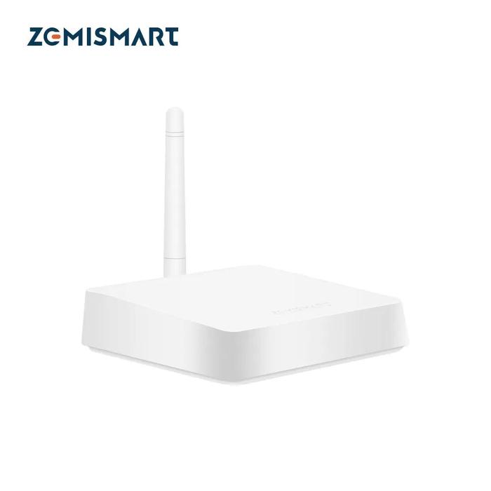 Gambar Zemismart Tuya Zigbee Hub with Antenna Smart Home Bridge Wired Gateway with Network Cable Smart Life App Control Zigbee Devices dari OCTAGONESIA undefined Tokopedia