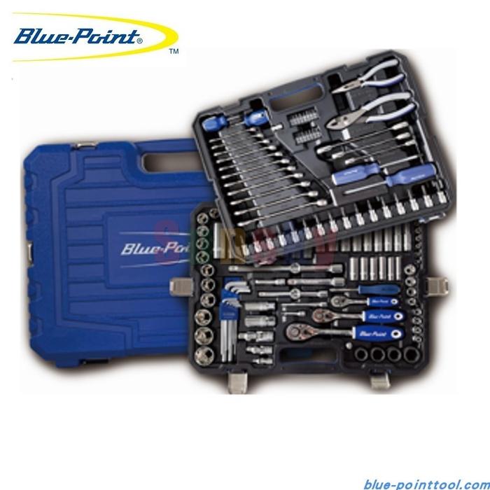 Gambar BLue Point BLP38SS5 Professional 58-Piece Metric Midget Automotive Hand Tool Set with Ratchet and Socket Wrench dari Eclispe Animations undefined Tokopedia