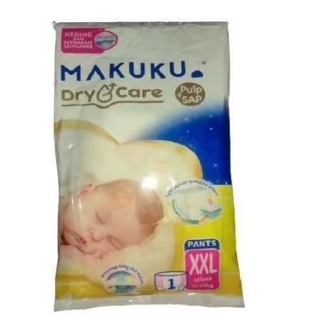 Gambar MAKUKU DIAPERS DRYCARE SACHET PANTS BIG PACK SAP POPOK CELANA BAYI BABY M1 L1 XL1 XXL1 SOFT CLOUD DIAPER DRY FIT EXTRA SERAP AIR GROSIR BANDUNG SEKALI PAKAI IBU BAYI ANAK PREMIUM S M L XL XXL NB NEWBORN 1 TAPE PEREKAT SLIM CARE COMFORT RENCENG ECER - XXL1 ECER dari 8 MART undefined Tokopedia
