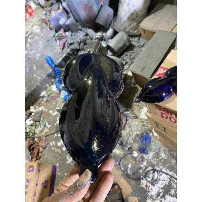 Gambar cat moonlight black spesial effect gold PU - 500ml dari warna2000 undefined Tokopedia