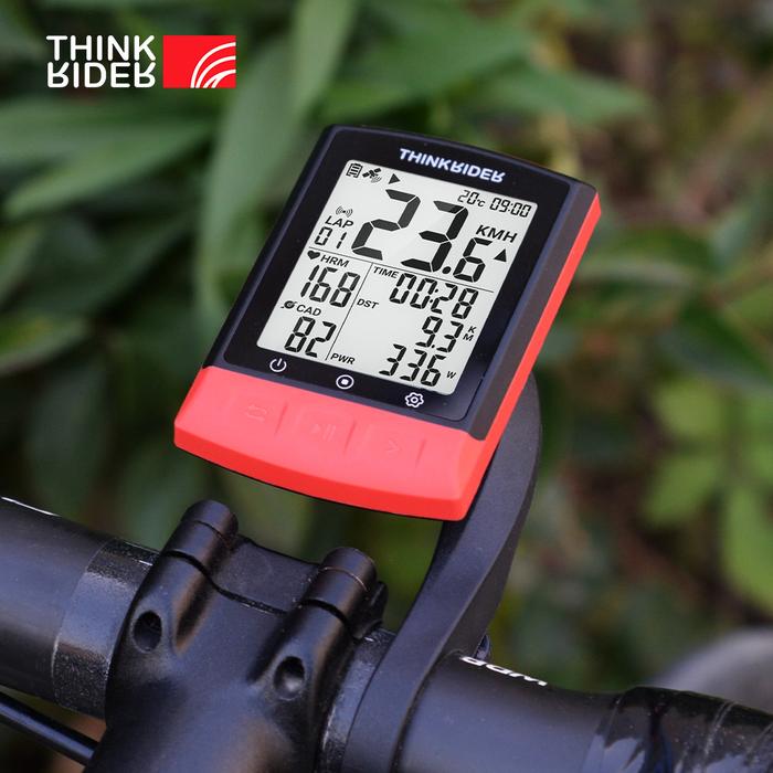 Gambar ThinkRider BC108 GPS Sepeda Komputer Bersepeda Speedometer BLE 4.0 ANT + Ciclismo Power Meter untuk Garmin Zwift Aksesoris Sepeda dari jakashop5 undefined Tokopedia