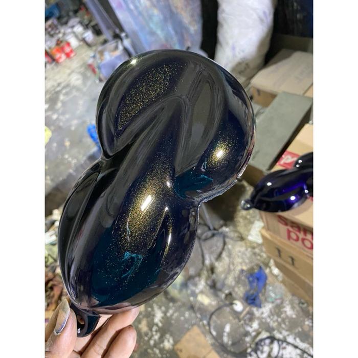 Gambar cat moonlight black spesial effect gold PU - 200ml dari warna2000 undefined Tokopedia